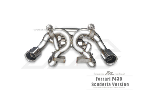 Fi Exhaust Ferrari F430 Scuderia Version Valvetronic Muffler exhaust