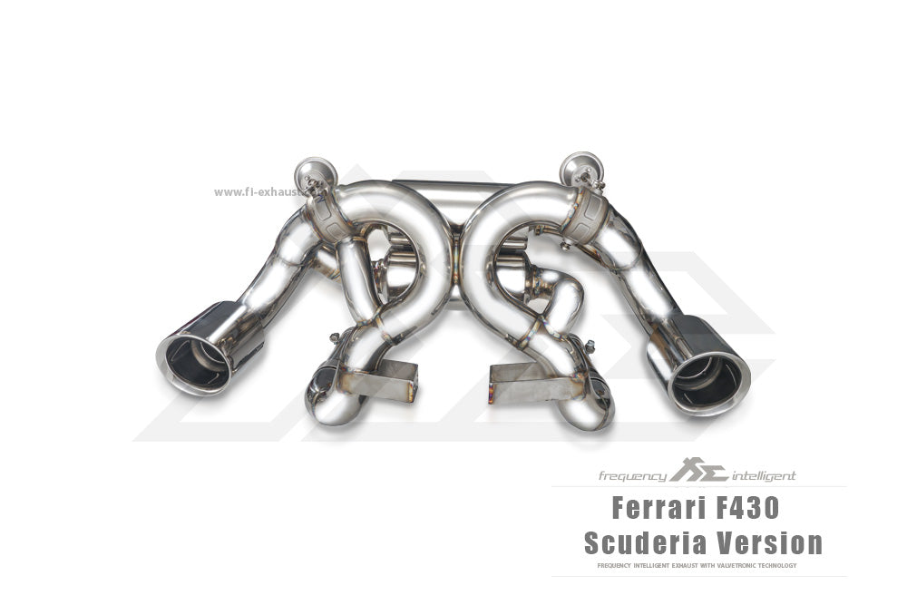 FI Exhaust Ferrari F430 Scuderia Version Valvetronic Muffler exhaust