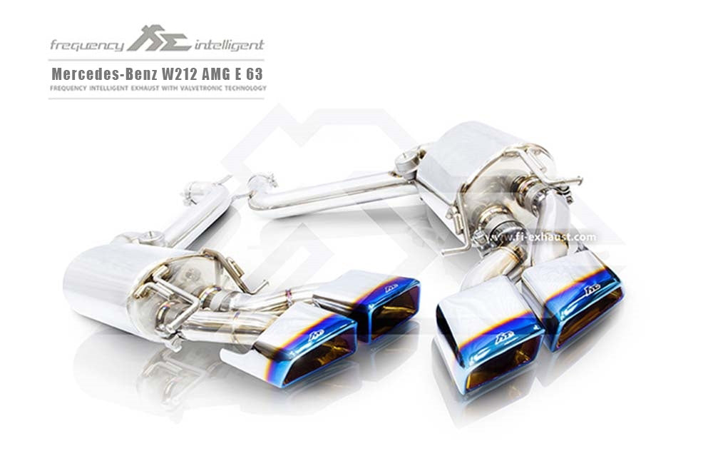 FI Exhaust Mercedes-Benz W212 AMG E63 Valvetronic Catback Exhaust