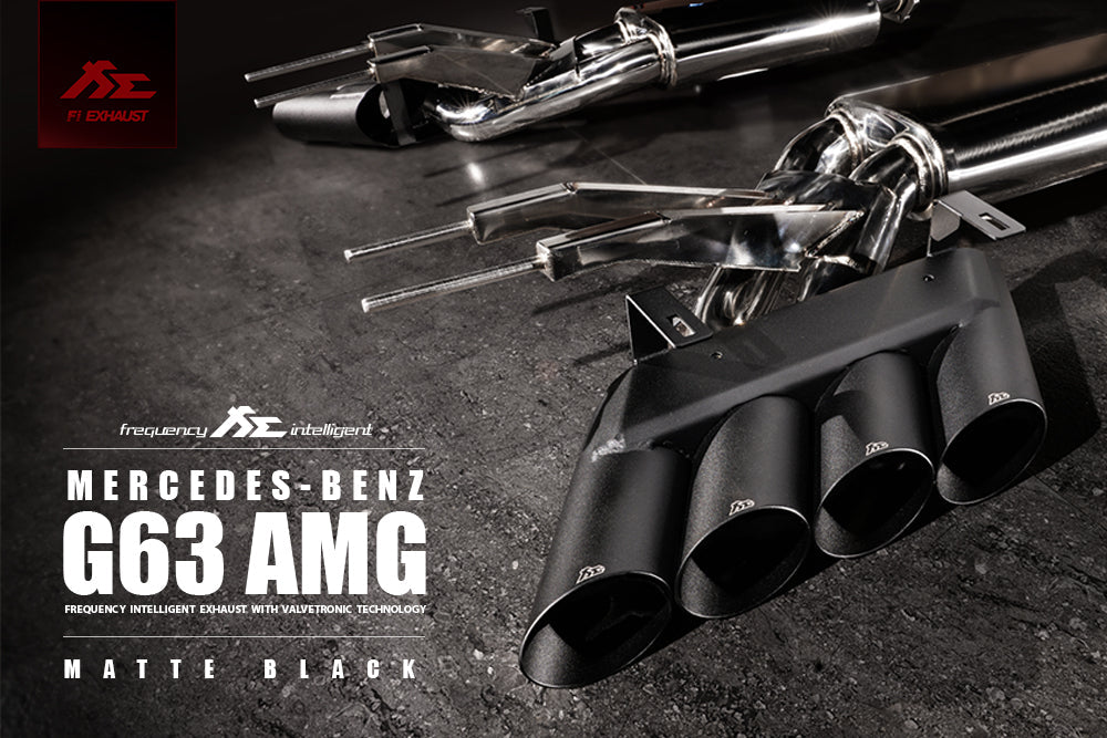 FI Exhaust Mercedes-Benz W463 AMG G63 5.5TT M157 Ultimate Double Quad Tips