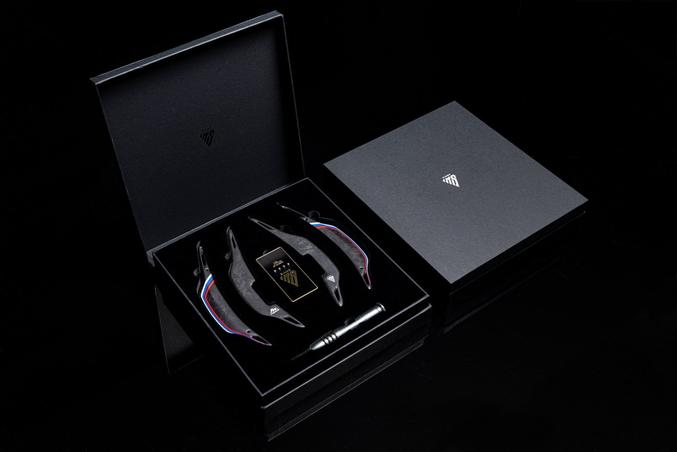 Fi LIFESTYLE USD BMW M Forged Carbon M Color (Matte Black) Paddle Shifter