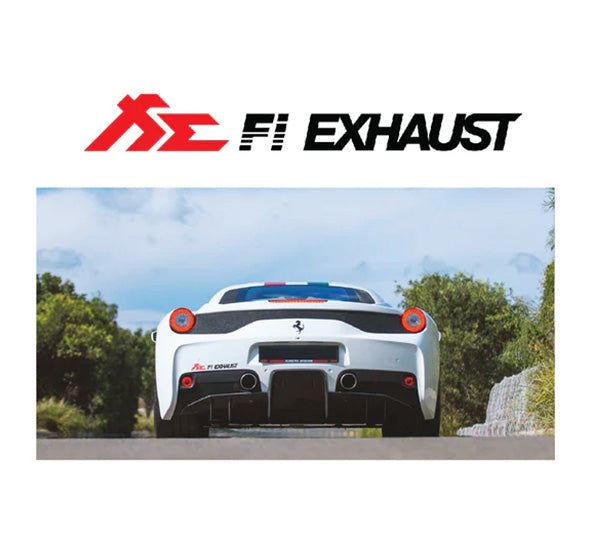 Fi LIFESTYLE USD USD Fi EXHAUST Classic Red and Black Car Sticker