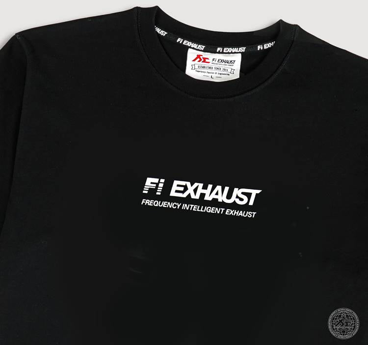 FILIFESTYLE USD "Classic (White)" Black Heavyweight Crew Neck T-Shirt (Discord V1)