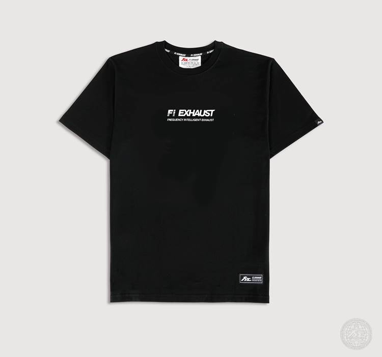 FILIFESTYLE USD "Classic (White)" Black Heavyweight Crew Neck T-Shirt (Discord V1)
