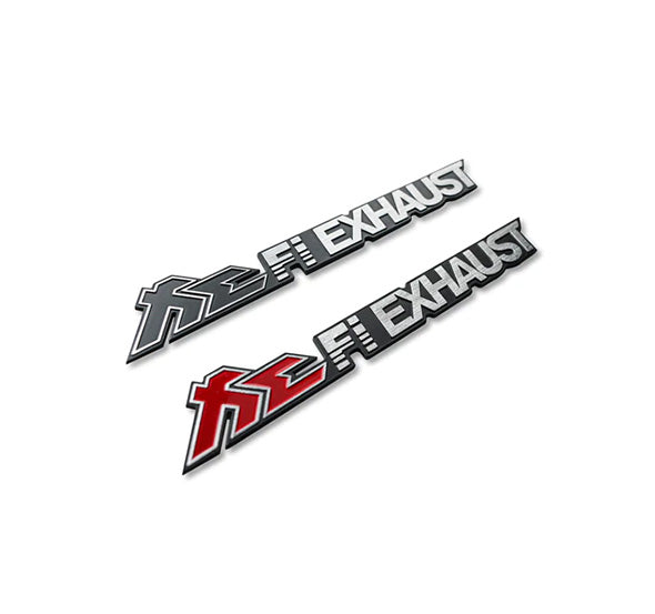FILIFESTYLE USD Fi EXHAUST 3D Car Sticker