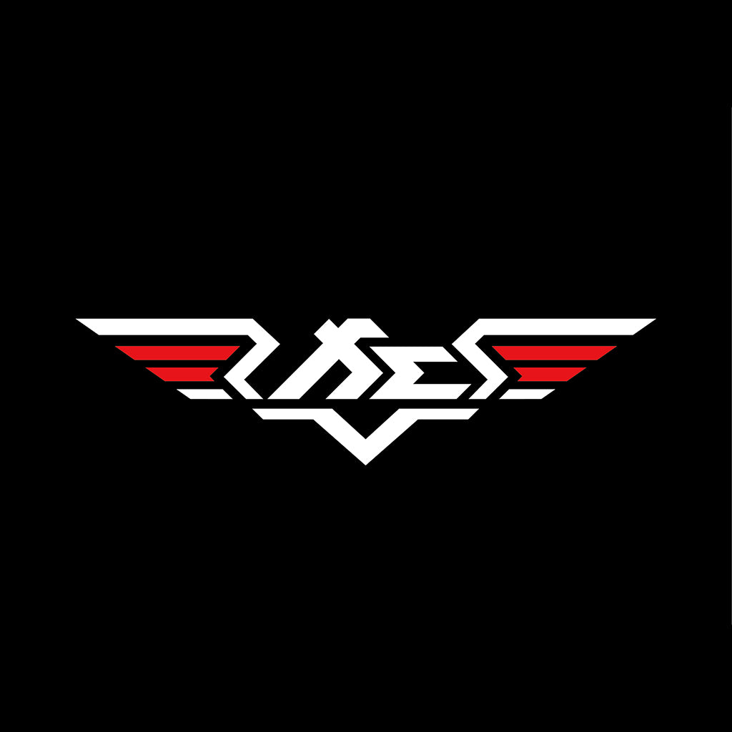 FILIFESTYLE USD Fi EXHAUST Wings Car Sticker Red-White