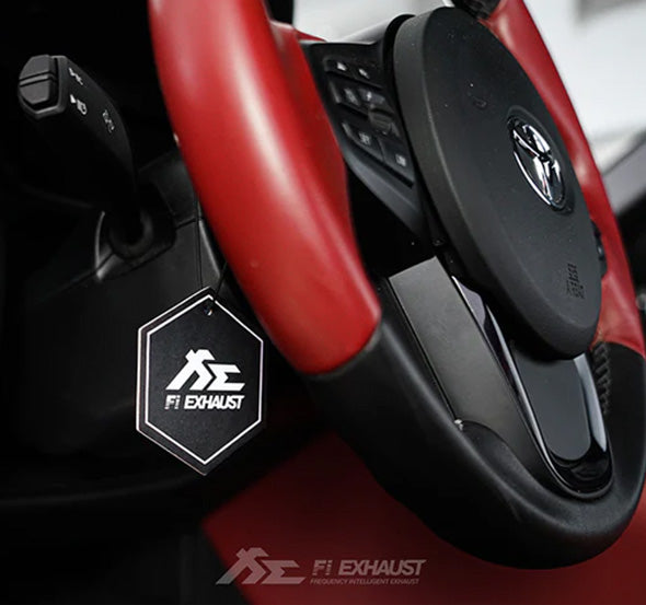 FILIFESTYLE USD Fi Hexagon Hanging Car Air Freshener