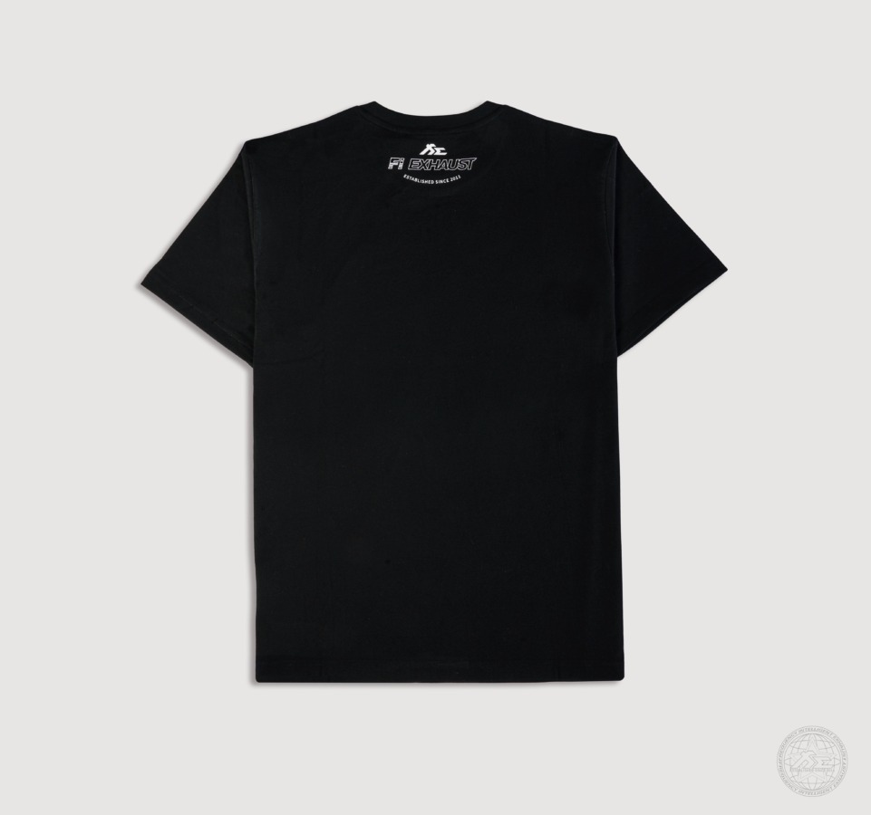 FILIFESTYLE USD "Space Mods" Black Heavyweight Crew Neck T-Shirt [Limited Ed.]