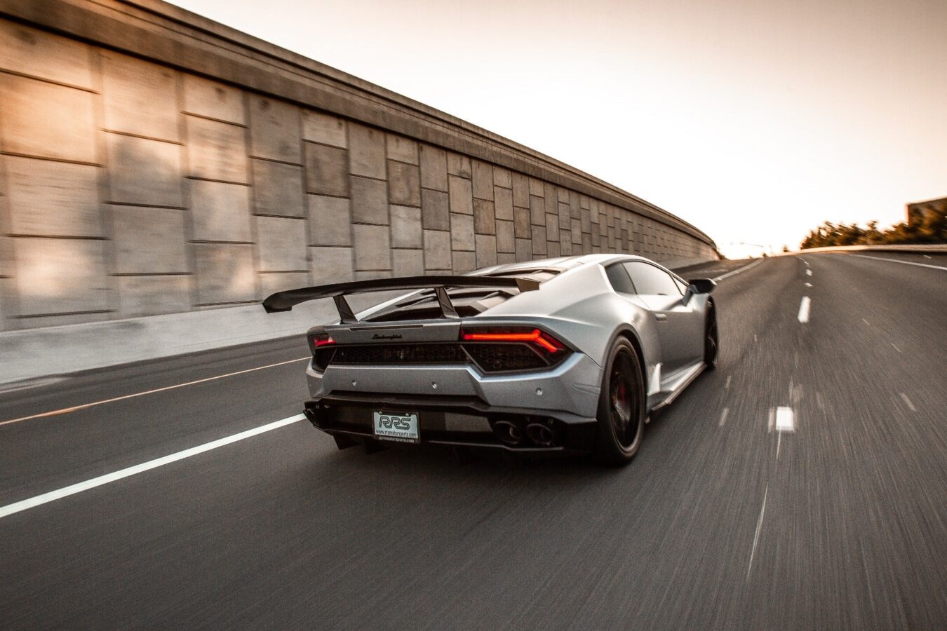 RSC 2014-2024 Lamborghini Huracan LP580 Carbon Fiber Slip-On Rear Diffuser - Image 4
