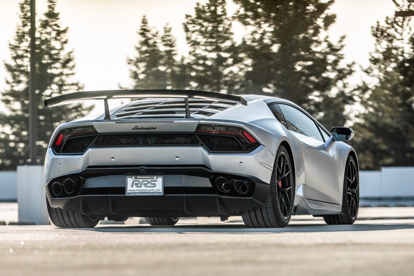 RSC 2014-2024 Lamborghini Huracan LP580 Carbon Fiber Slip-On Rear Diffuser - Image 6