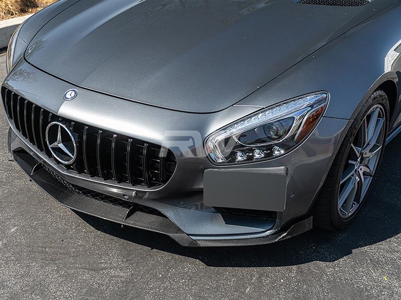 RW Carbon Mercedes C190 GT GTS Carbon Fiber Front Lip