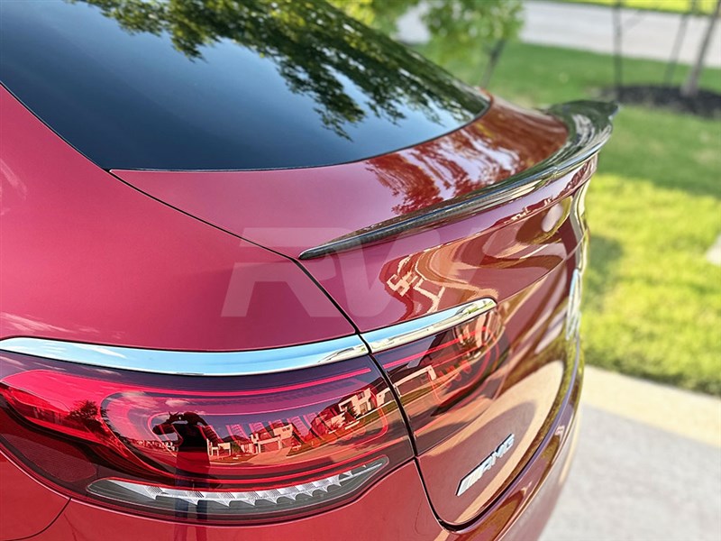 RW Carbon Mercedes GLC Coupe Carbon Fiber Trunk Spoiler