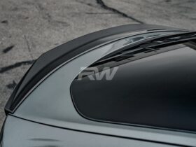 RW Carbon W167 GLE Coupe Carbon Fiber Trunk Spoiler