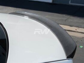 RW Carbon W204 DTM Carbon Fiber Trunk Spoiler