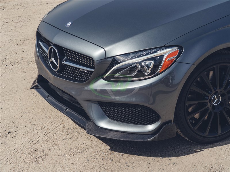 RW Carbon Mercedes W205 BRS Style Carbon Fiber Front Lip