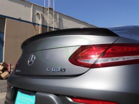 RW Carbon W205 Coupe ED1 Style CF Trunk Spoiler