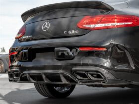 RW Carbon W205 C63 Coupe ED1 Style CF Diffuser - Image 2