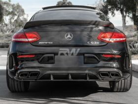 RW Carbon W205 C63 Coupe ED1 Style CF Diffuser - Image 3
