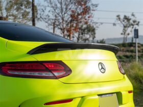 RW Carbon W205 Coupe DTM CF Trunk Spoiler