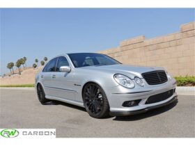 RW Carbon W211 E55 AMG Carbon Fiber Front Lip - Image 3