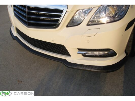 RW Carbon Mercedes E350 E550 Carlsson Style CF Front Lip