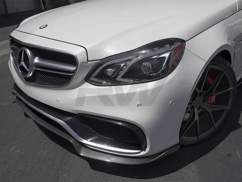 RW Carbon Mercedes W212 E63 Facelift BRS Style CF Front Lip