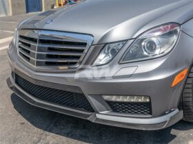 RW Carbon W212 E63 Renn Style CF Front Lip 10-13