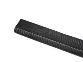 RW Carbon W213 Carbon Fiber Side Skirt Extensions - Image 7
