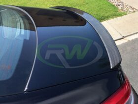 RW Carbon -Benz W218 CLS AMG Style Carbon Fiber Trunk Spoiler Cls550 Cls63 - Image 2
