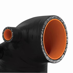 Mishimoto Silicone Intake Boot, Fits E36 (325/328/M3) w/ 3.5" HFM, w/o ASC for BMW M3 - Image 4