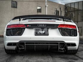 RW Carbon R8 8S Carbon Fiber Rear Diffuser - Image 6