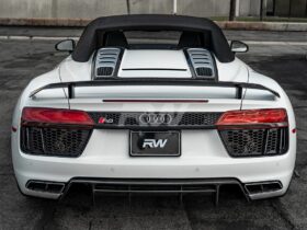 RW Carbon R8 8S Carbon Fiber Rear Diffuser - Image 7