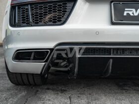 RW Carbon R8 8S Carbon Fiber Rear Diffuser - Image 8