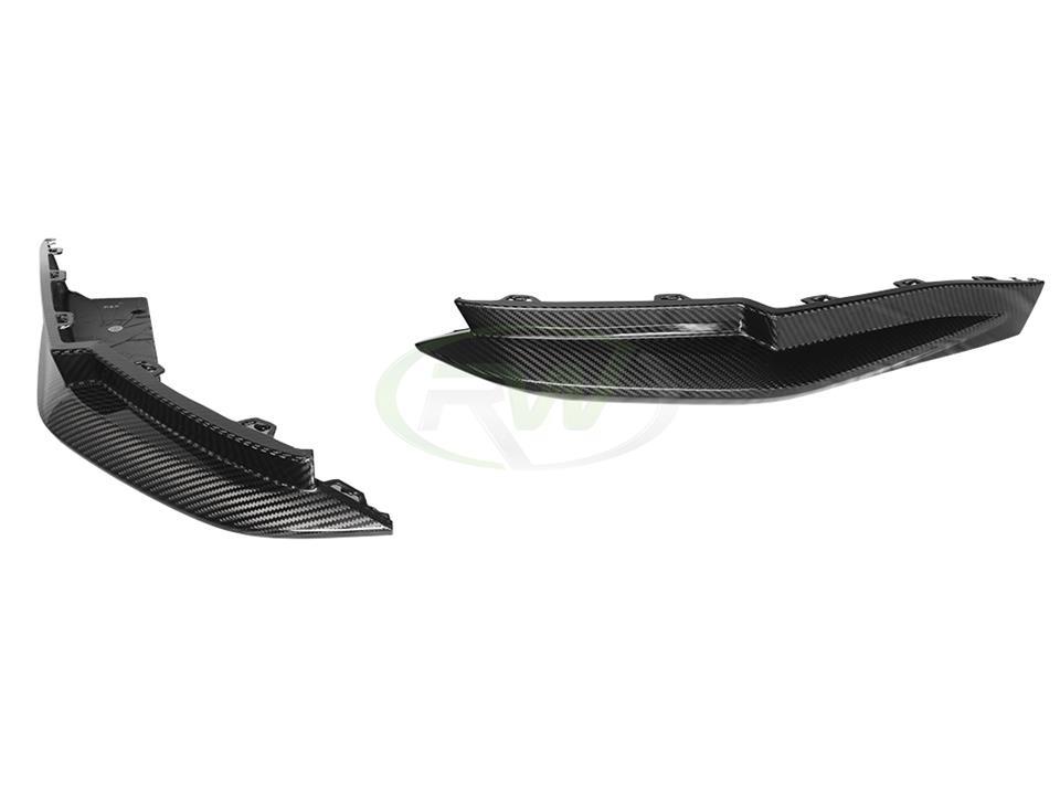 RW Carbon BMW G82/G83 M4 OEM Style Carbon Fiber Diffuser Sides - Image 8