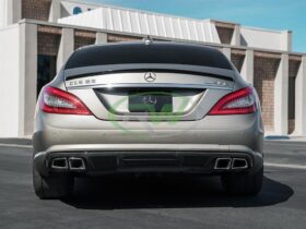 RW Carbon W218 CLS63 AMG Carbon Fiber Diffuser - Image 6