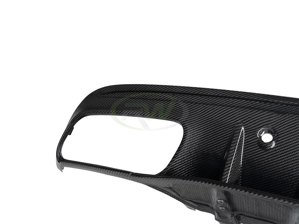 RW Carbon Mercedes W205 C63/C63S Sedan 19+ CF Diffuser - Image 7