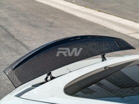 RW Carbon C192 GT55 GT63 CF OEM Style Replacement Wing for AMG GT - Image 3
