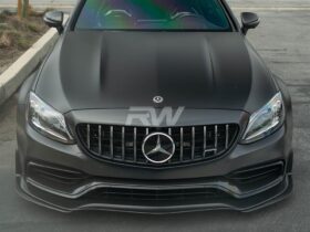RW Carbon Mercedes W205 C63/C63S GTX Coupe Carbon Fiber Front Lip