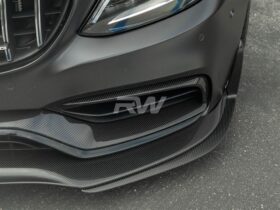 RW Carbon Mercedes W205 C63/C63S GTX Coupe Carbon Fiber Front Lip
