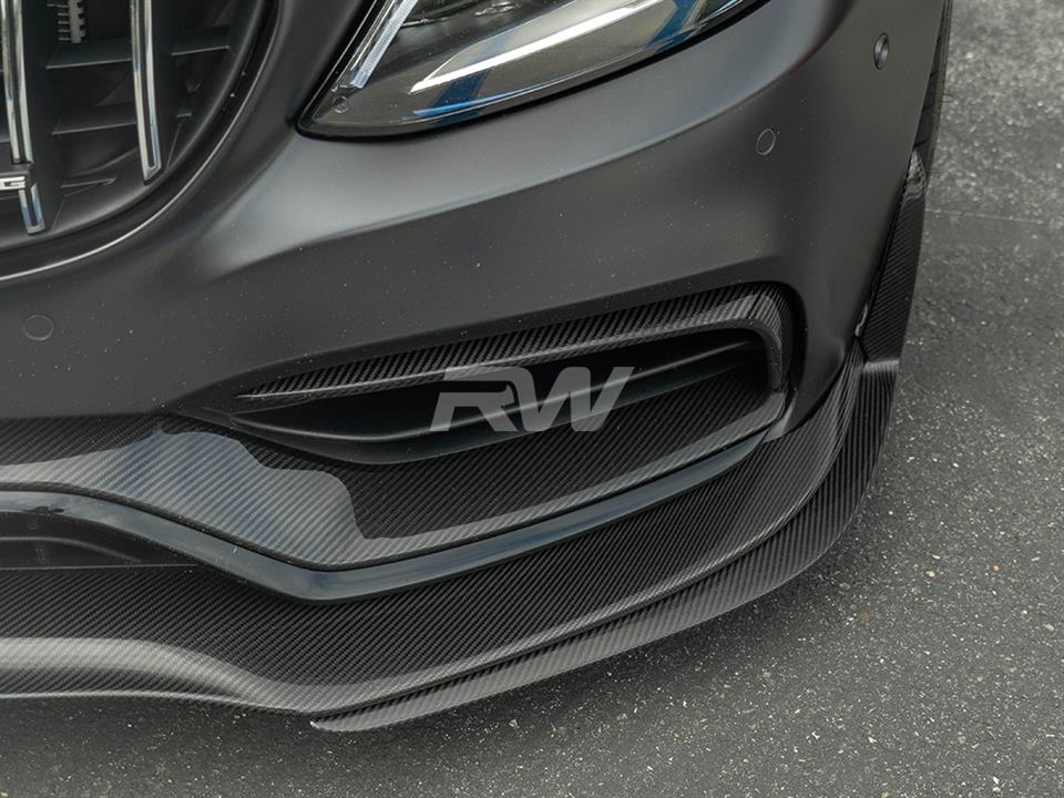 RW Carbon Mercedes W205 C63/C63S GTX Coupe CF Front Lip