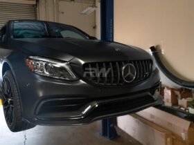 RW Carbon Mercedes W205 C63/C63S GTX Coupe Carbon Fiber Front Lip