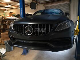 RW Carbon Mercedes W205 C63/C63S GTX Coupe Carbon Fiber Front Lip
