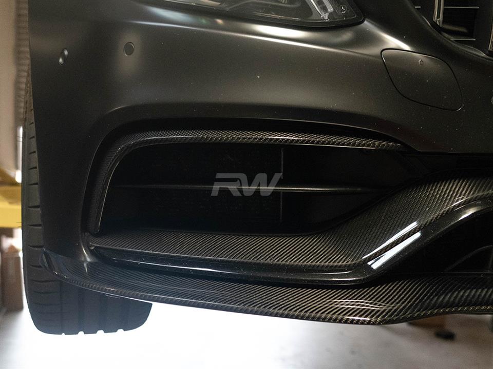 RW Carbon Mercedes W205 C63/C63S GTX Coupe CF Front Lip