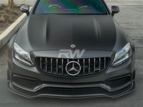 RW Carbon Mercedes W205 C63/C63S GTX Coupe Carbon Fiber Front Lip