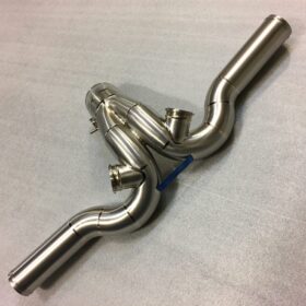 Unobtainium 997 TT Intake - Titanium Y-Pipe