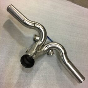 Unobtainium 997 TT Intake - Titanium Y-Pipe - Image 2