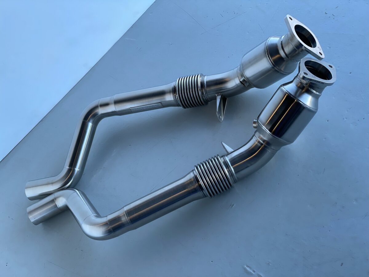 Unobtainium Mustang GT350 Downpipes