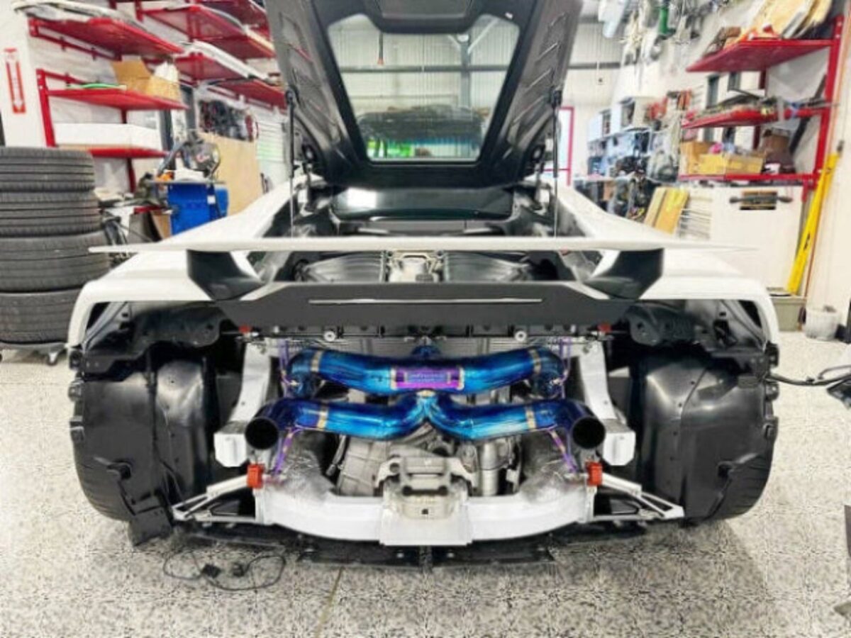 Unobtainium Huracan Evo/Performante/STO/Tecnica Titanium Exhaust