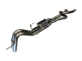 SPD Performance F-150 5.0L SCSB Equal Length Over-Axle Dump Cat-Back Exhaust - Image 2