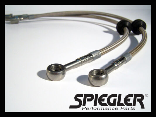 Spiegler Stainless Steel Brake Lines (Rear) – 2015-2023 Ford Mustang S550